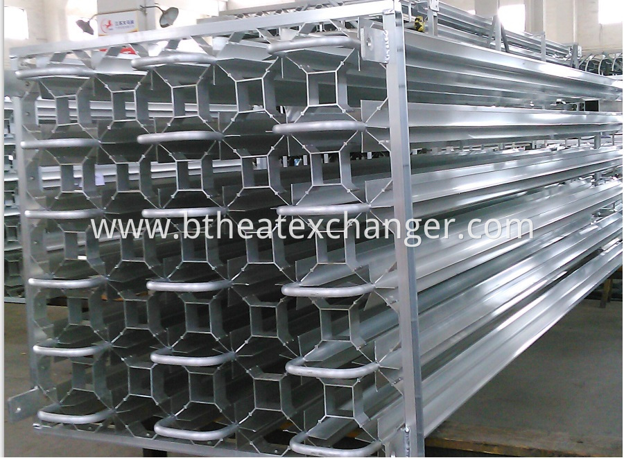 Finned Tube Heat Exchanger(Ambient Vaporizer) Structure